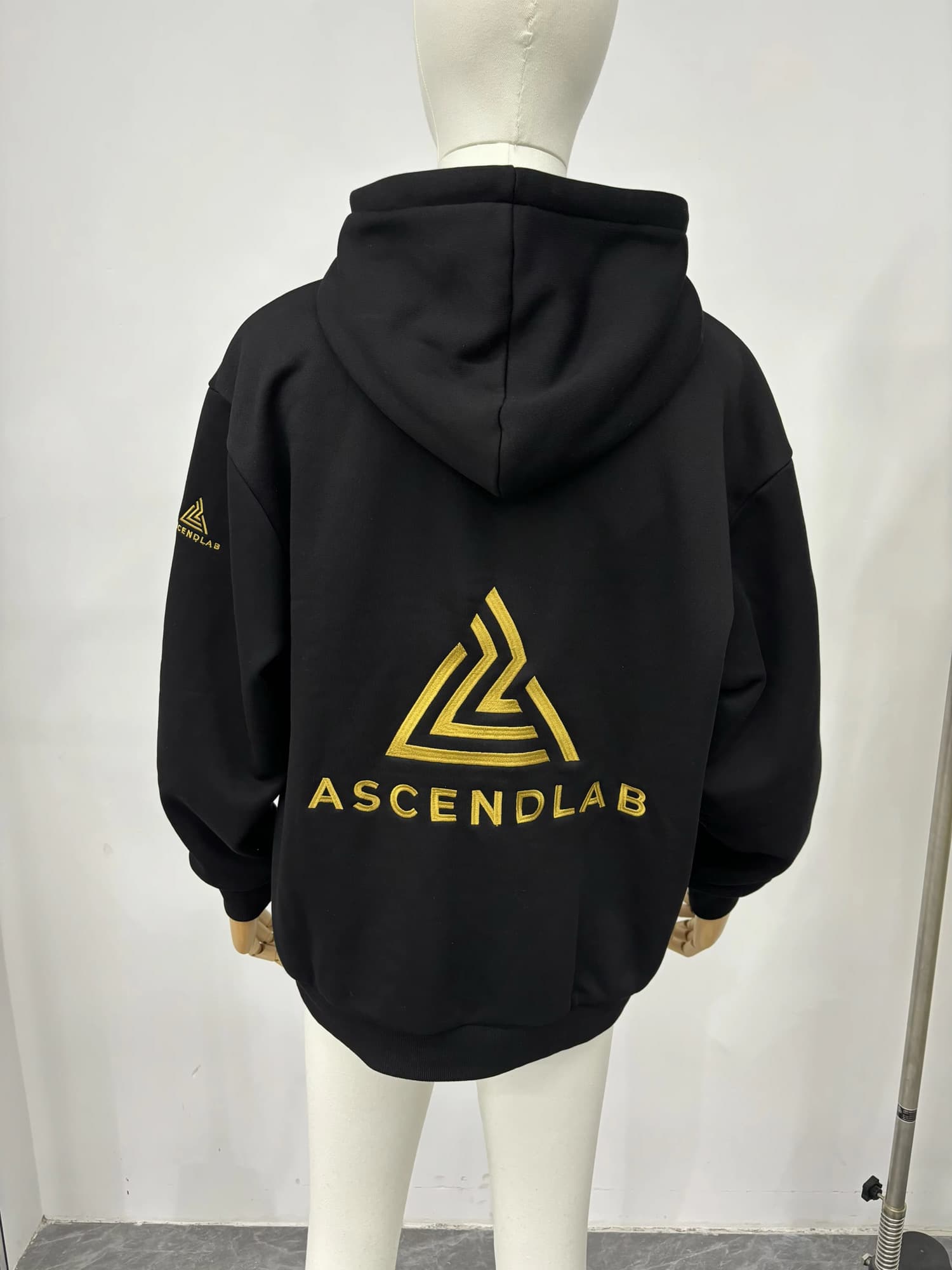 ASCENDLAB Black Hoodie
